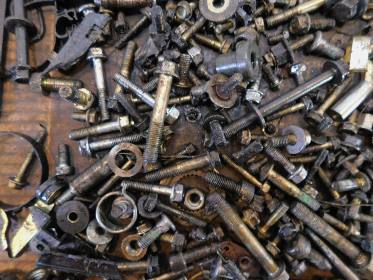 1997 Honda Goldwing 1500 GL1500SE Interstate Nuts Bolts Brackets & Parts Box Lot - C3 Cycle