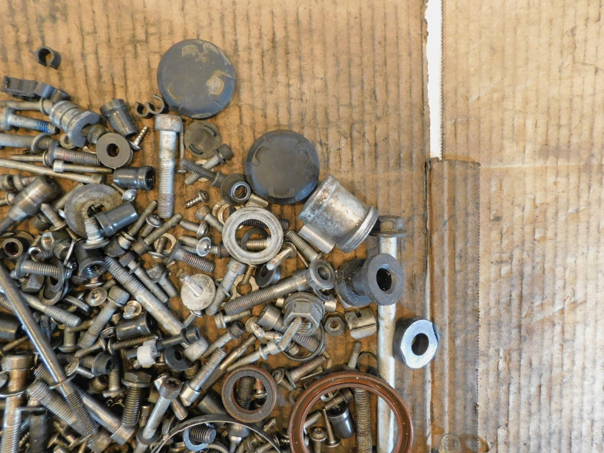 2012 12 BMW R120012 R1200 12 Misc Nuts Bolts Brackets Hardware Parts Box Lot - C3 Cycle