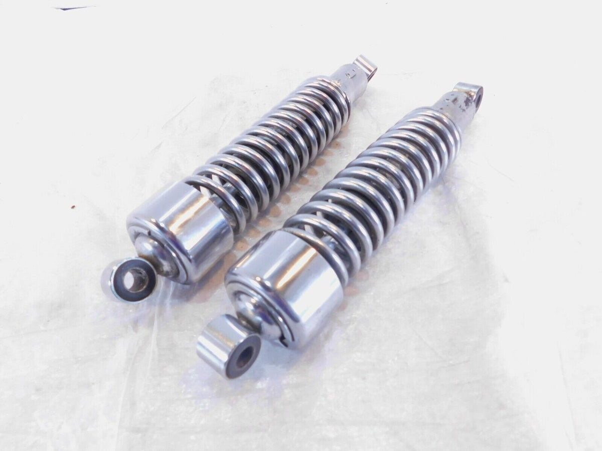 Harley Sportster 883 & Ironhead 1000 & 1100 Chrome Rear Shock Absorbers - C3 Cycle