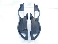 2008 08 Victory Vision Left/Right Black Hand Rail & Saddlebag Cover Fairing Trim - C3 Cycle