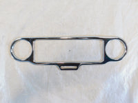 Harley Touring Electra Glide & Street Glide Chrome Radio & Gauge Faceplate Trim - C3 Cycle