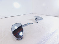 Harley Davidson FXR Softail Dyna Sportster Left/Right Chrome Rear View Mirrors - C3 Cycle