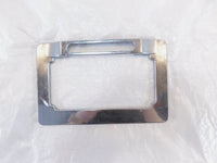 1988-1989 Honda Goldwing 1500 GL1500 Rear Chrome License Plate Trim Frame Cover - C3 Cycle