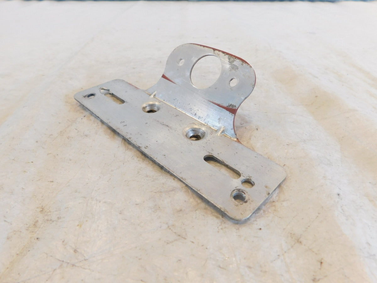 Triumph Legend TT Thunderbird Sport 900 Chrome Rear Fender License Plate Bracket - C3 Cycle