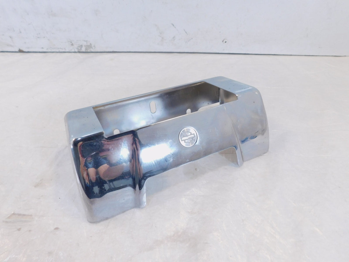 04-06 Harley Davidson Screamin Eagle CVO Electra Glide Chrome Oil Cooler Cover - C3 Cycle