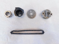 2003-2007 Aprilia Mojito 125 150 Custom Engine Motor Oil Pump & Chain & Sprocket - C3 Cycle