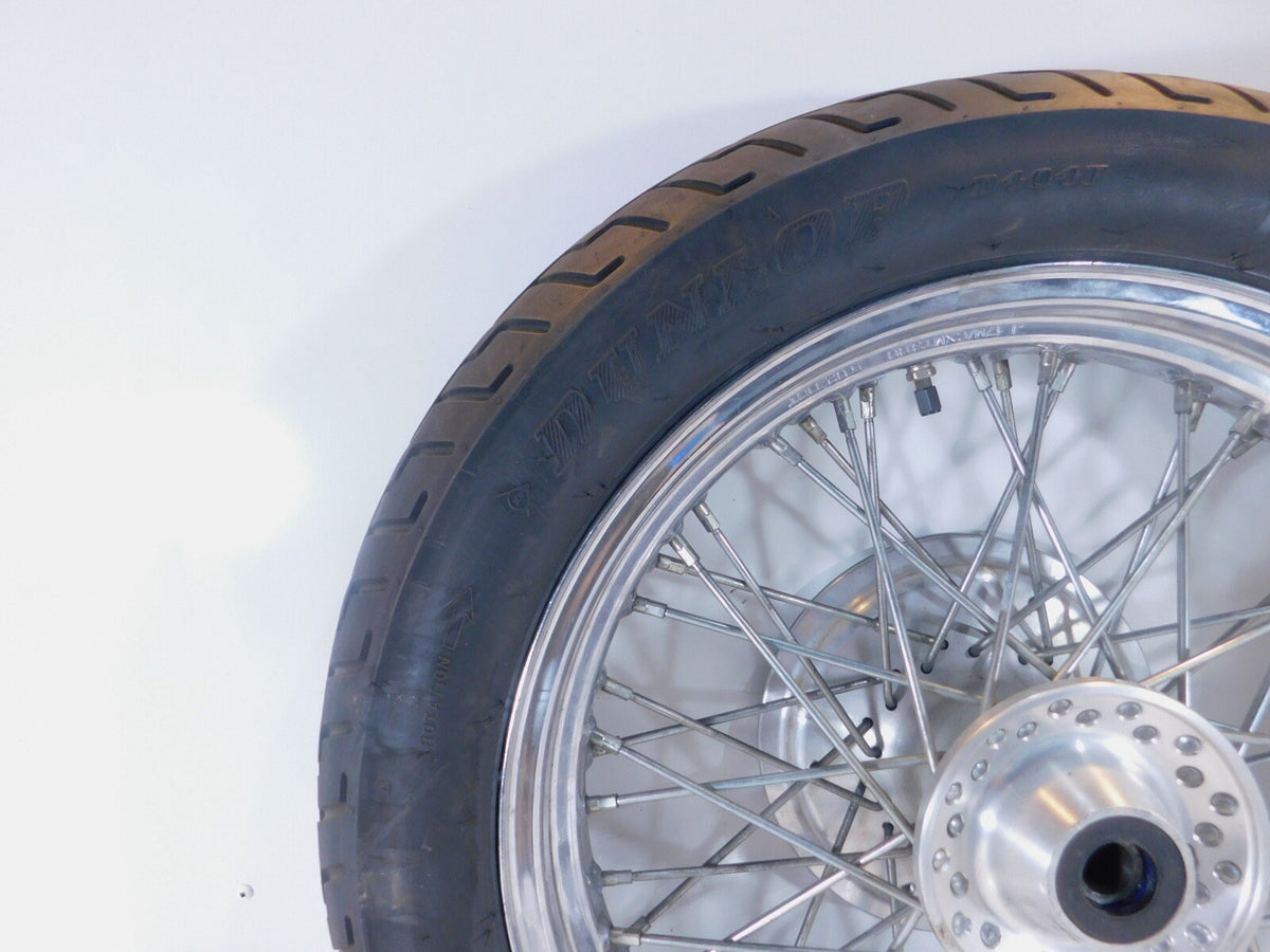 Honda VT750 Shadow 750 VT750DC Spirit Deluxe Spoked Front Wheel & Rim - Bent - C3 Cycle