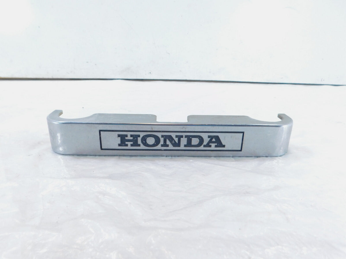 85-87 Honda CMX250 CMX250C Rebel 250 Chrome Lower Triple Tree Bracket Trim Cover - C3 Cycle