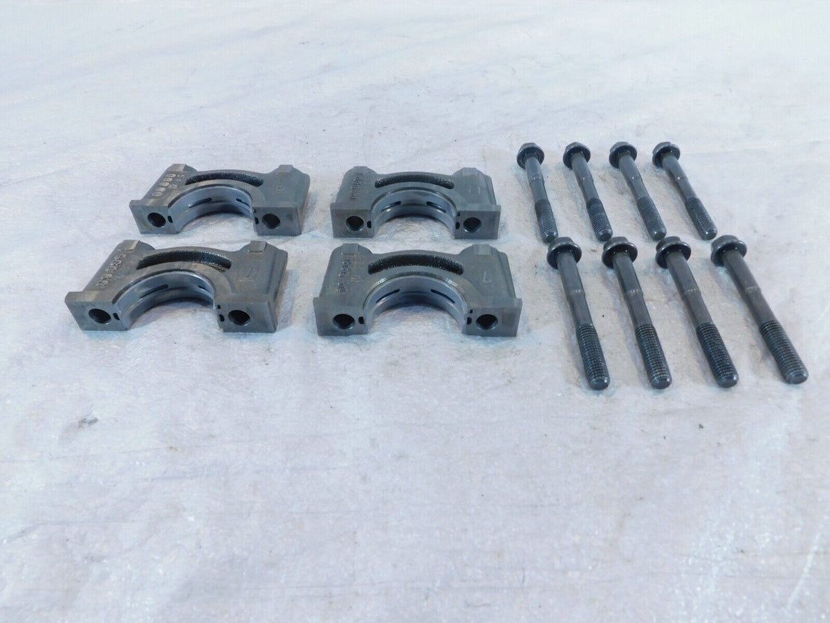 1986-95 BMW K75 K75C K75S K75RT Engine Crankshaft Bearing Bracket Clamps & Bolts - C3 Cycle