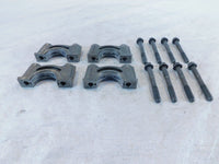 1986-95 BMW K75 K75C K75S K75RT Engine Crankshaft Bearing Bracket Clamps & Bolts - C3 Cycle