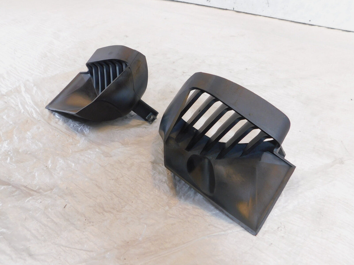 1997-2005 BMW R1200CL R1200C Black Left/Right Front Frame Mounted Outlet Grids - C3 Cycle