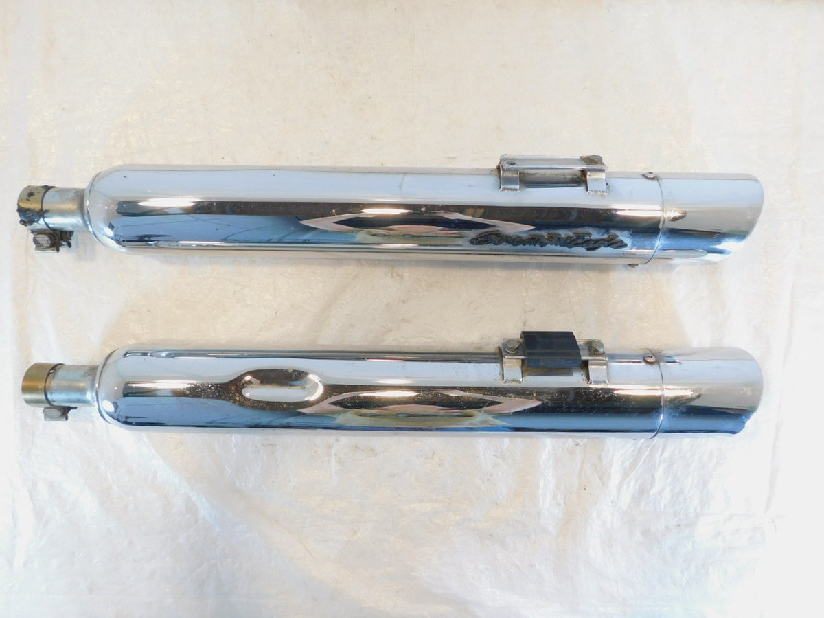 Harley Davidson Road King & Electra Glide Screamin Eagle Exhaust Pipe Mufflers - C3 Cycle