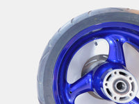 1999 Buell X1 Lightning Limited Edition Blue Cast 3 Spoke Rear Wheel Rim & Tire - C3 Cycle