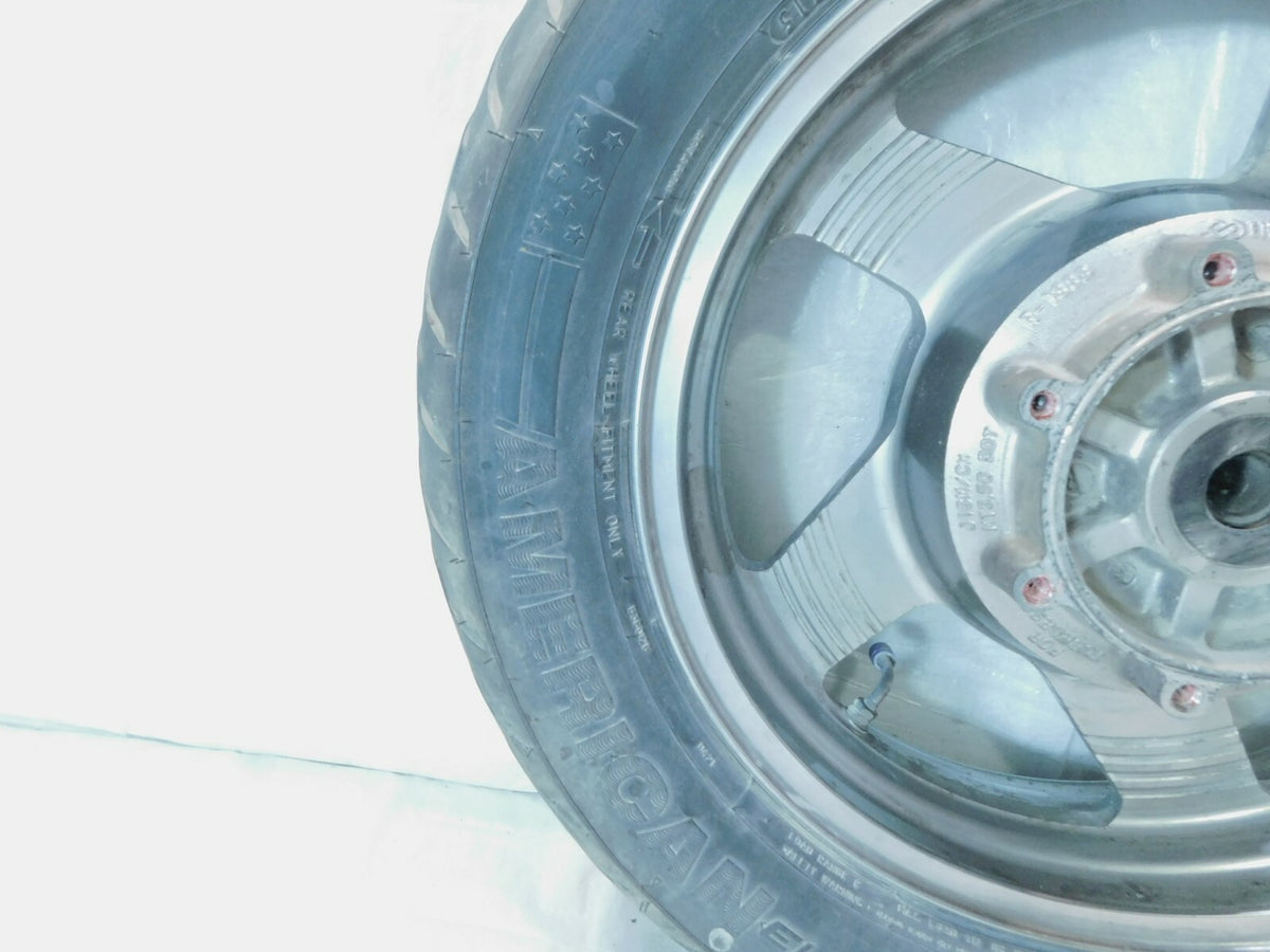 2004 04 Kawasaki Vulcan 1500 VN1500 Nomad Fi Rear Wheel Rim & Tire - 41073-0011 - C3 Cycle