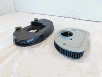Harley Davidson Electra Glide Softail Dyna Air Cleaner Filter & Backplate - C3 Cycle