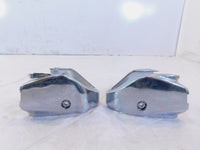Vespa Primavera Sprint 50 125 150 Pair Chrome Handlebar Cover Fairing Shells - C3 Cycle