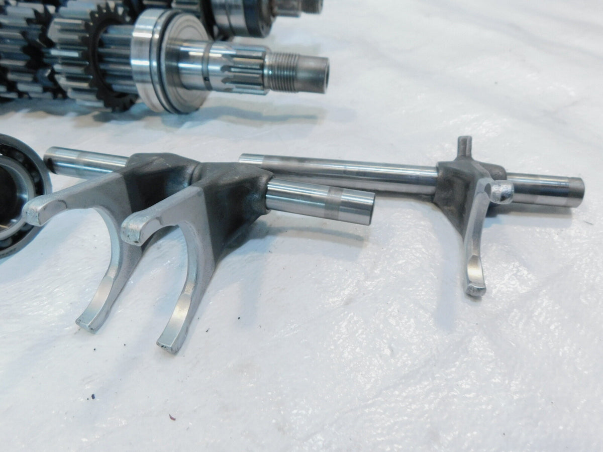 1998-1999 Kawasaki Ninja ZX-6R ZX600 Transmission Gears w/ Shifter Drum & Forks - C3 Cycle