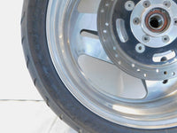 1995 & 1996 Buell M2 Thunderbolt Marchesini Silver Rear Wheel Rim & Tire - C3 Cycle
