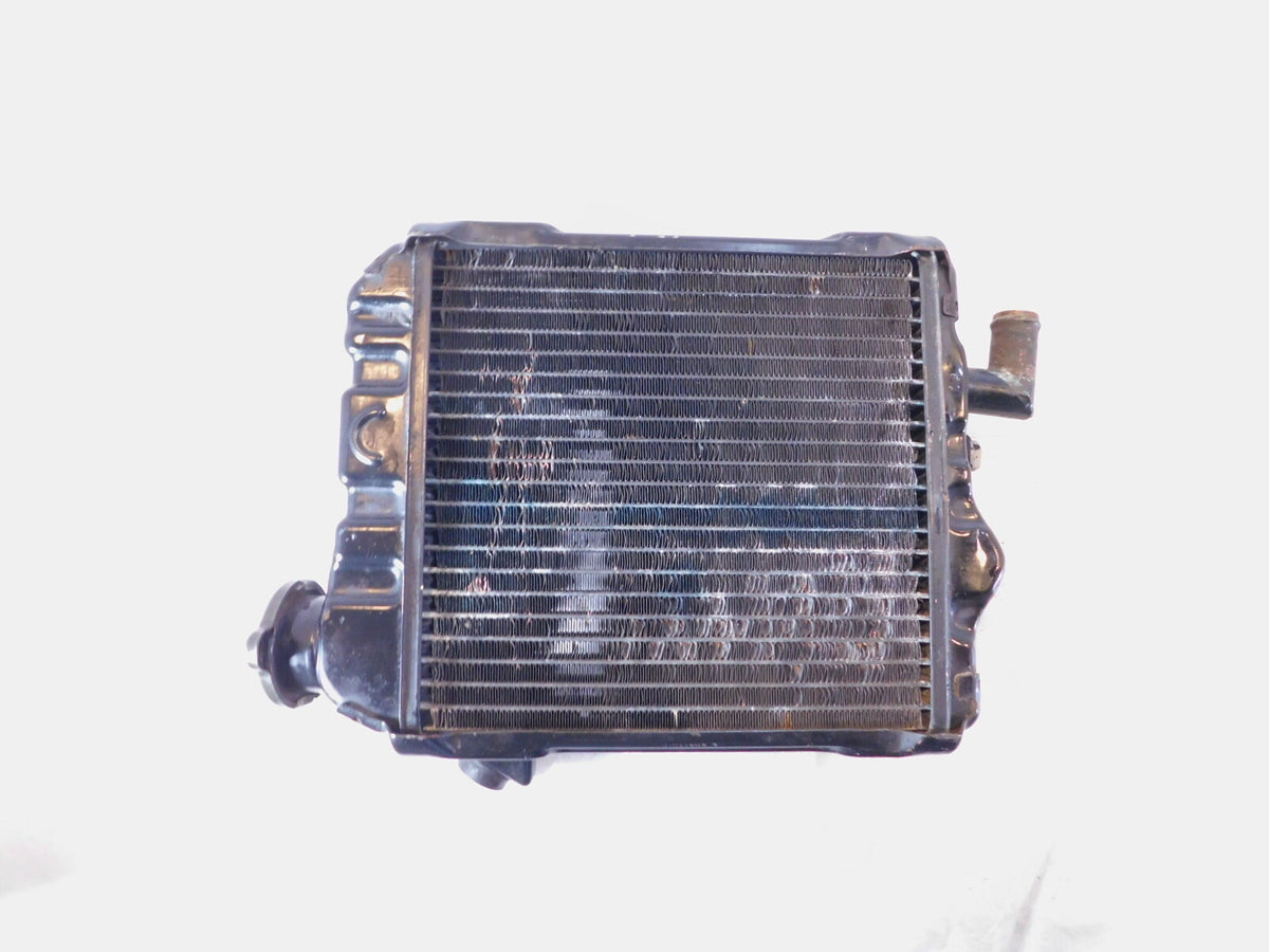 1983 Honda CX650 Custom & GL650 Silverwing Black Front Engine Coolant Radiator - C3 Cycle