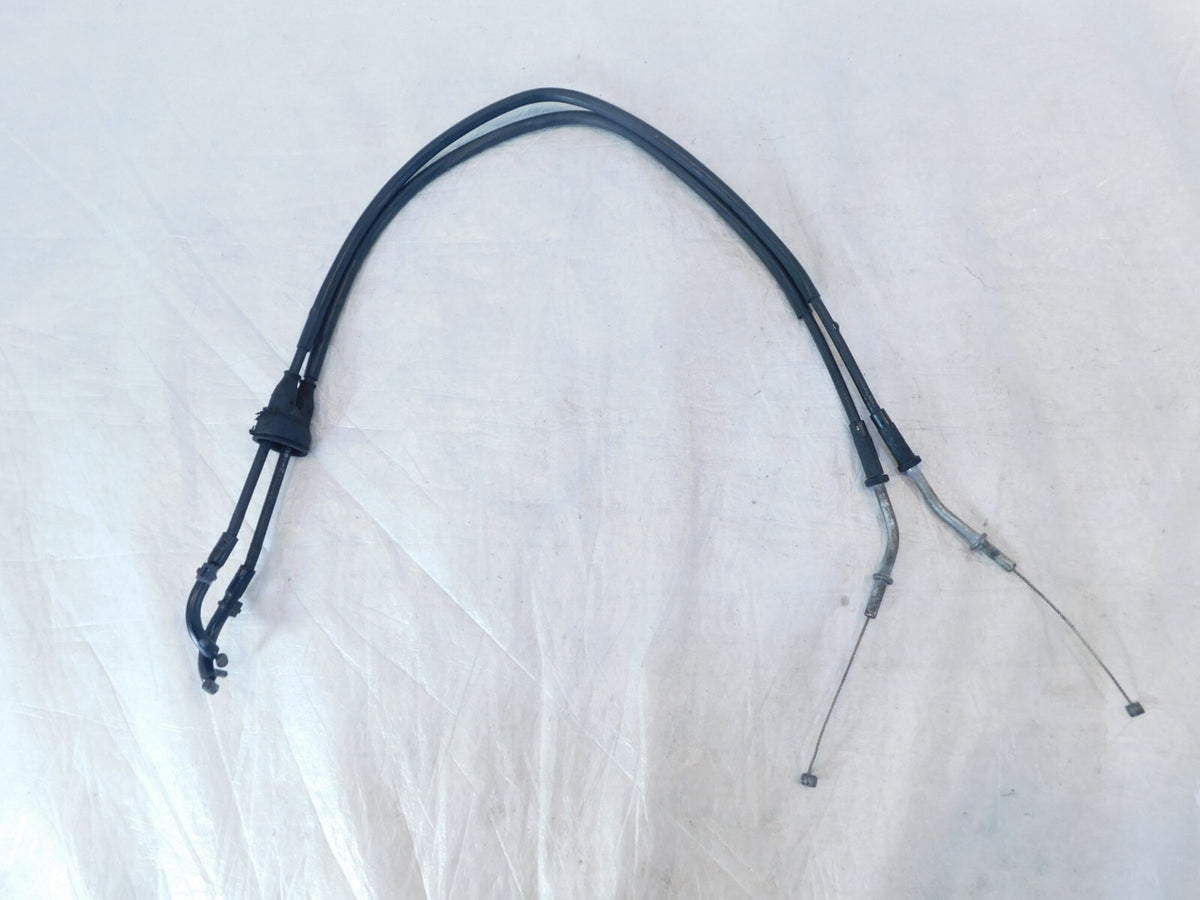 2000-2001 Kawasaki Ninja ZX12R ZX1200 ZX1200A Throttle Open/Close Cable Lines - C3 Cycle