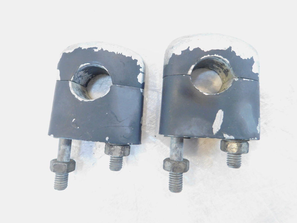 BMW Airhead R100 R60 R75 R80 R90 /6 R100S Handlebar Riser Clamp Mount Brackets - C3 Cycle