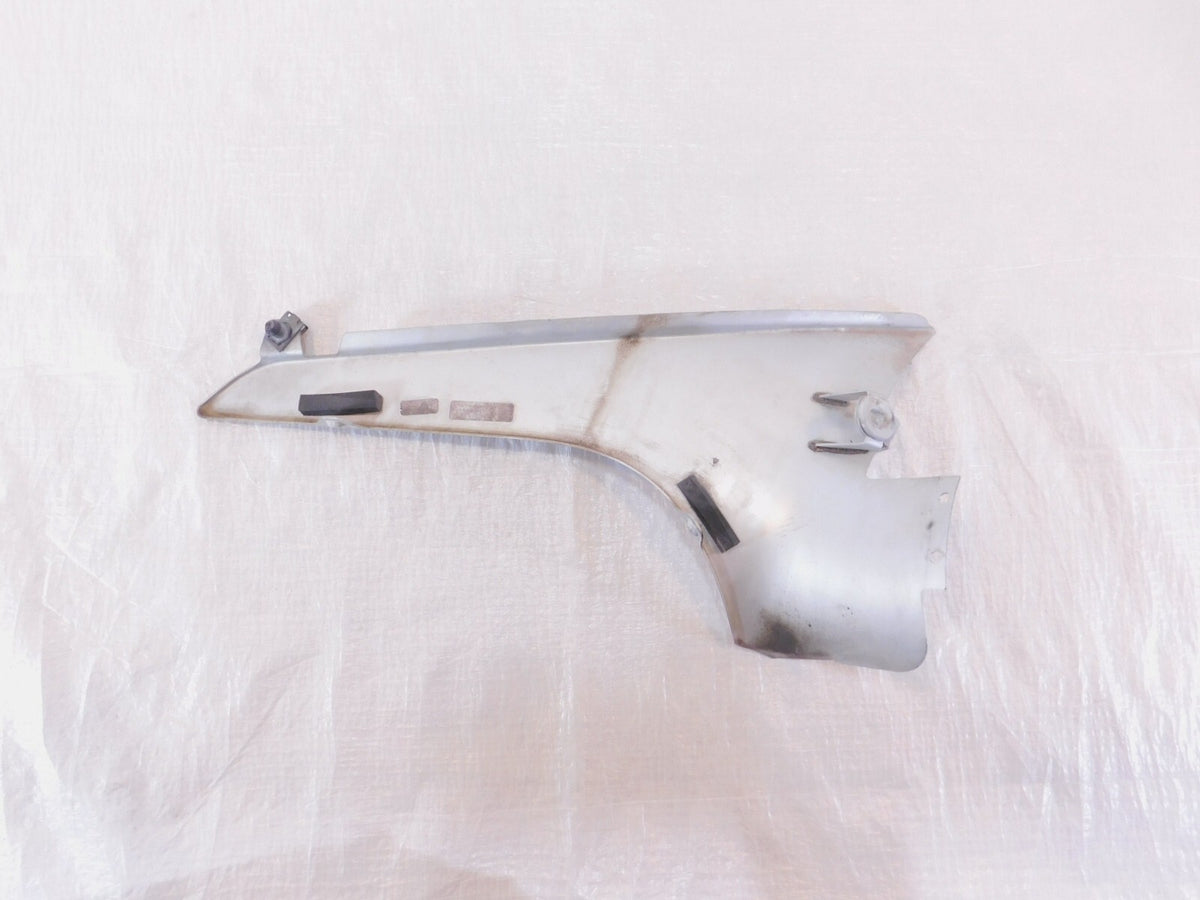 2008 2009 2010 Victory Vision Brushed Aluminum Left Saddlebag Side Cover Fairing - C3 Cycle
