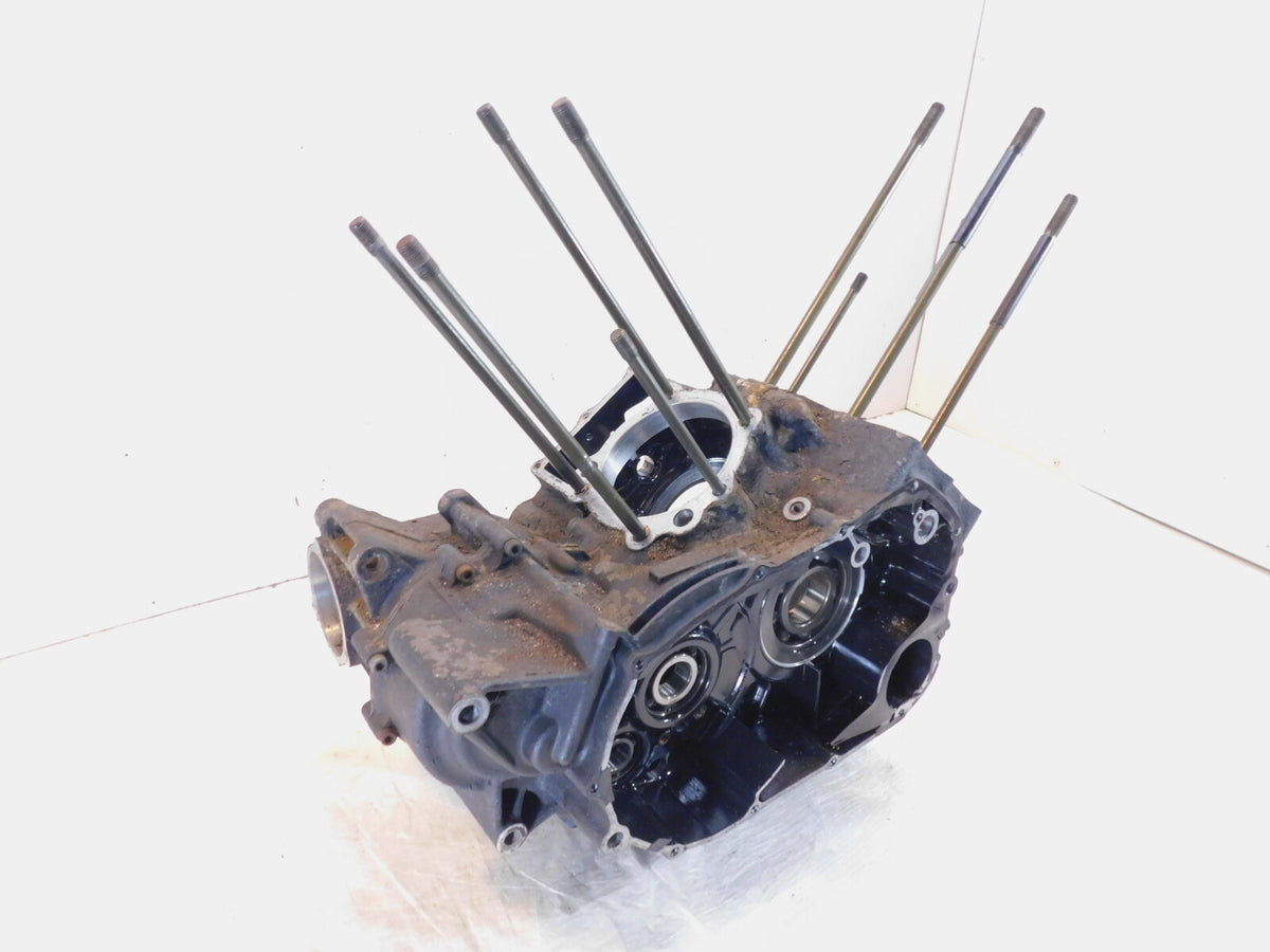 Yamaha V-Star 1100 Custom Classic Silverado XVS1100 Black Engine Motor Crankcase - C3 Cycle