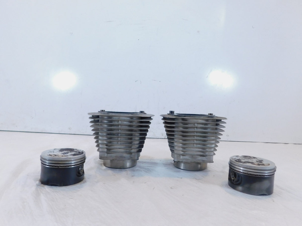 1997 & 1998 Buell Thunderbolt S3 Pair Engine Cylinder Barrel Jugs & Pistons - C3 Cycle