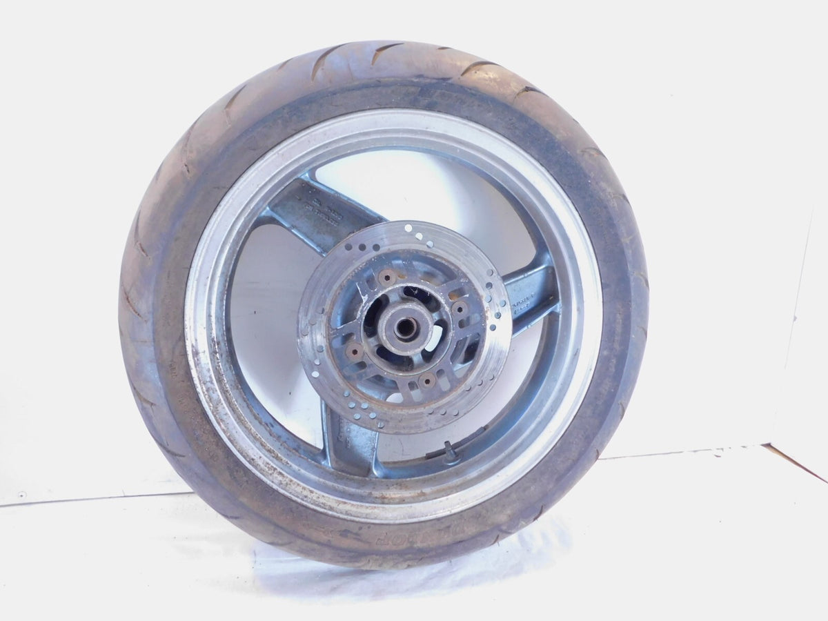 1992-1993 Kawasaki Ninja ZX6 ZX600 ZX600D Rear Wheel Rim Hub & Brake Disc Rotor - C3 Cycle