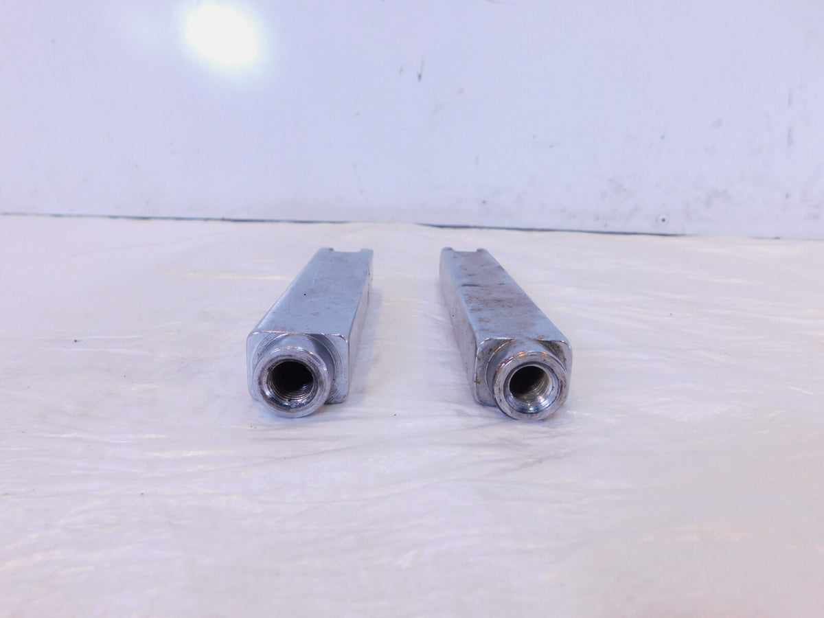 Harley Davidson Sportster 883 & 1200 Chrome Highway Footpeg Peg Mount Brackets - C3 Cycle