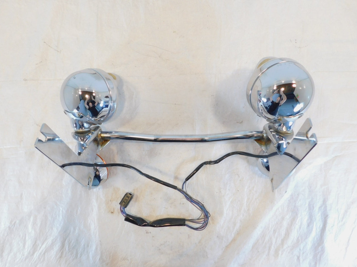 Harley Davidson Touring Road King & Electra Glide Fog Auxiliary Light Bar - C3 Cycle