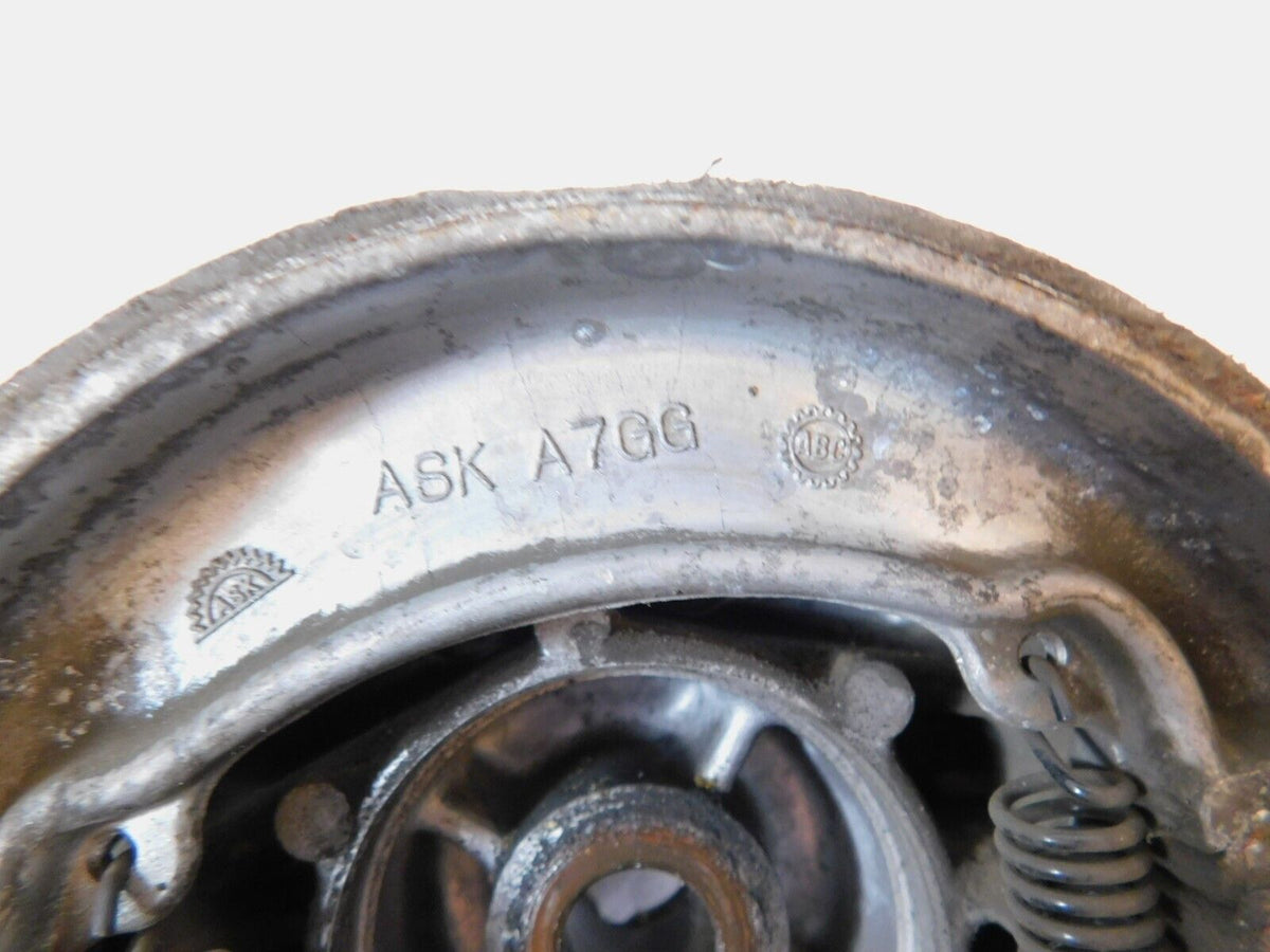 1985-1987 Honda CMX250 CMX250C Rebel 250 Rear Wheel Brake Shoe Hub & Mount Plate - C3 Cycle