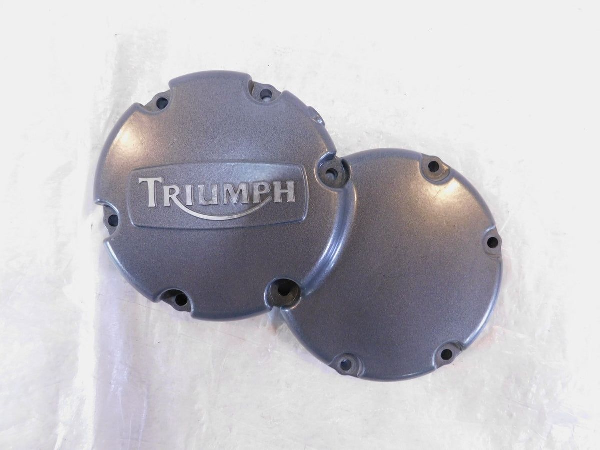 Triumph Sprint & Trophy 900 Gray Left Engine Motor Side Crankcase Block Cover - C3 Cycle