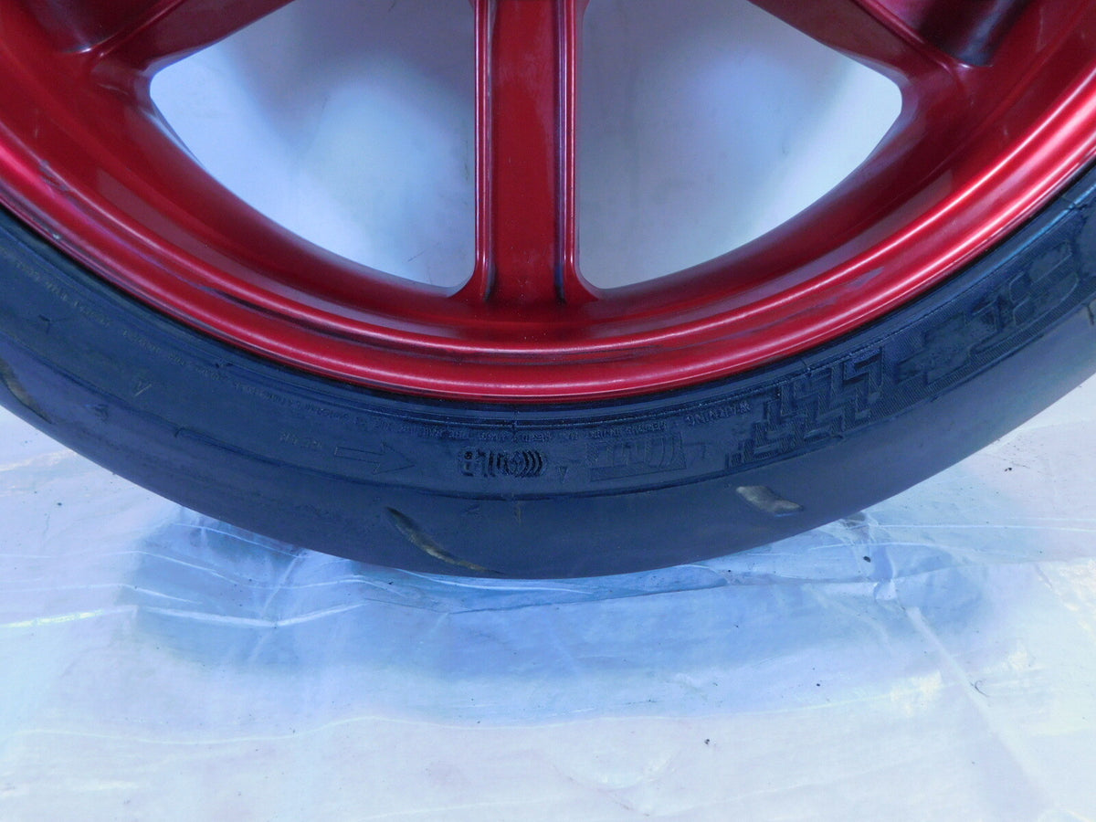 Buell XB9R XB12R Firebolt & Lightning & 1125 Red Mag Rear Wheel Rim & Tire - C3 Cycle