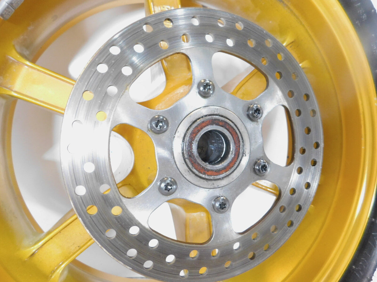Buell XB9R XB12R Firebolt & Lightning & 1125 Gold Mag Rear Wheel Rim & Tire - C3 Cycle