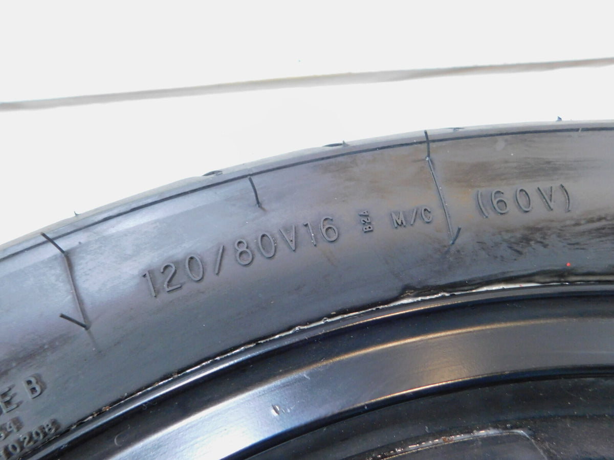 1986 & 1987 Kawasaki Ninja 1000 1000R ZX1000 GPZ Black Front Wheel Rim & Tire - C3 Cycle