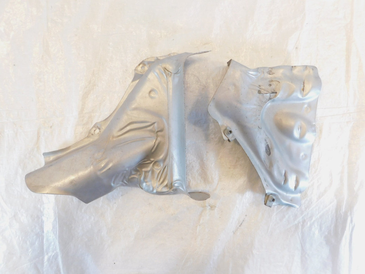 Can-Am Spyder F3-S F3-T RT Limited LTD STD Exhaust Header Heat Deflector Shields - C3 Cycle