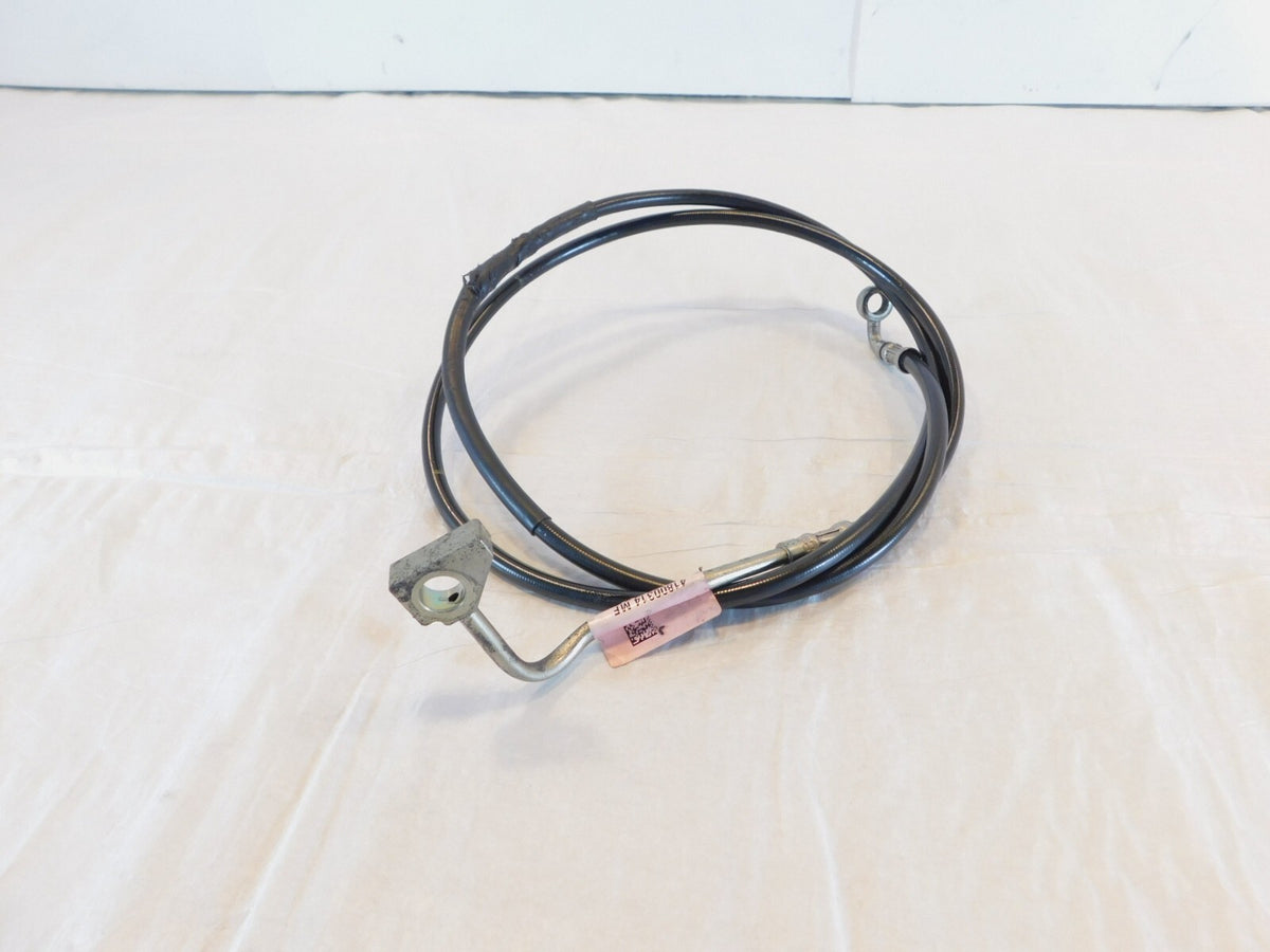 Harley Davidson Road Glide Special Black Front Caliper ABS Brake Line Hose Pipe - C3 Cycle