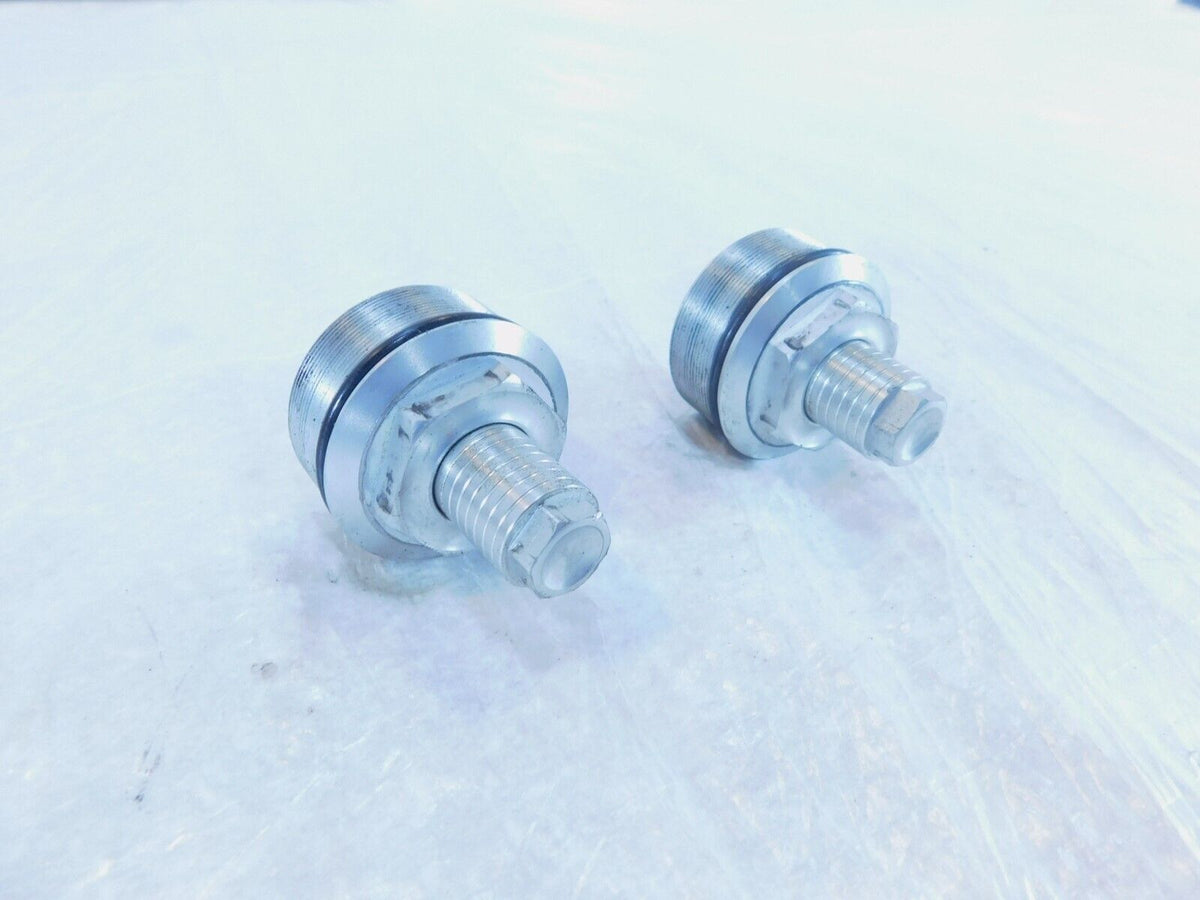 2006-2017 Harley Dyna Wide Glide & Street & Fat Bob Front Fork Top Plug Caps - C3 Cycle