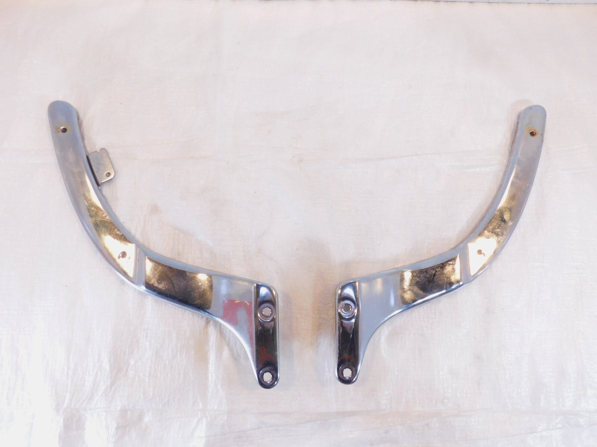 Yamaha V-Star XVS 650 Classic Silverado Chrome Rear Wheel Fender Support Struts - C3 Cycle