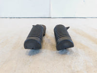 Triumph Adventurer Thunderbird Sport Black Rear Passenger Footpegs w/ Brackets - C3 Cycle
