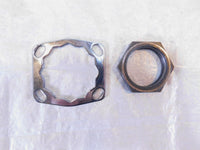 99-03 Indian Gilroy Chief Scout Spirit Transmission Pulley Nut & Retaining Plate - C3 Cycle