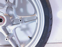 2000-2006 BMW R1150R R1150RS R1150RT Silver Front Wheel Rim & Tire 3.5x17"  Bent - C3 Cycle