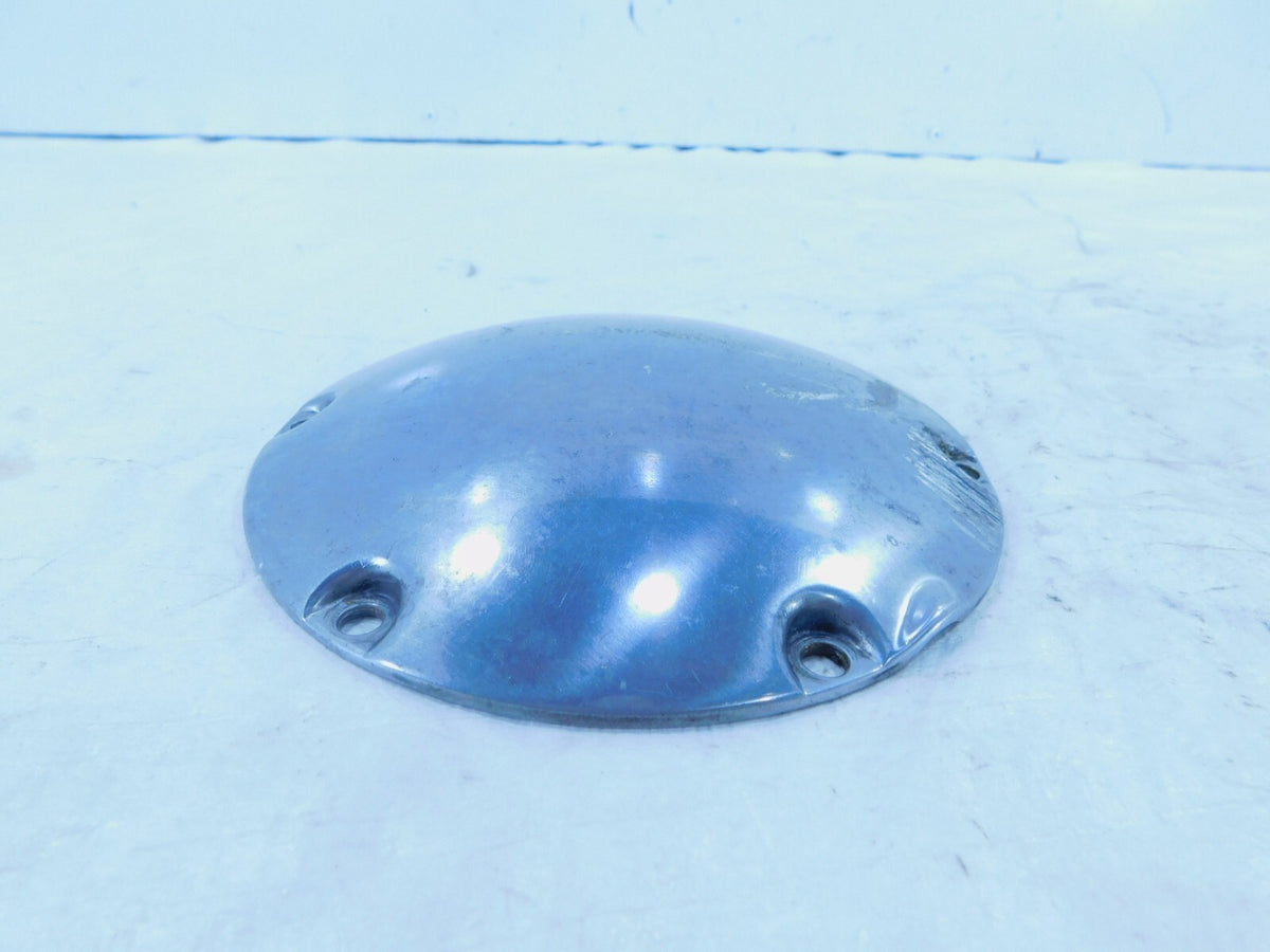 Harley Sportster 883 1200 Left Engine Polished Clutch Inspection Derby Cover - C3 Cycle