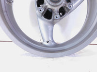 2002-2003 Ducati Monster 620 750 & 800 Silver Rear 3-Spoke Wheel Rim -Bent - C3 Cycle