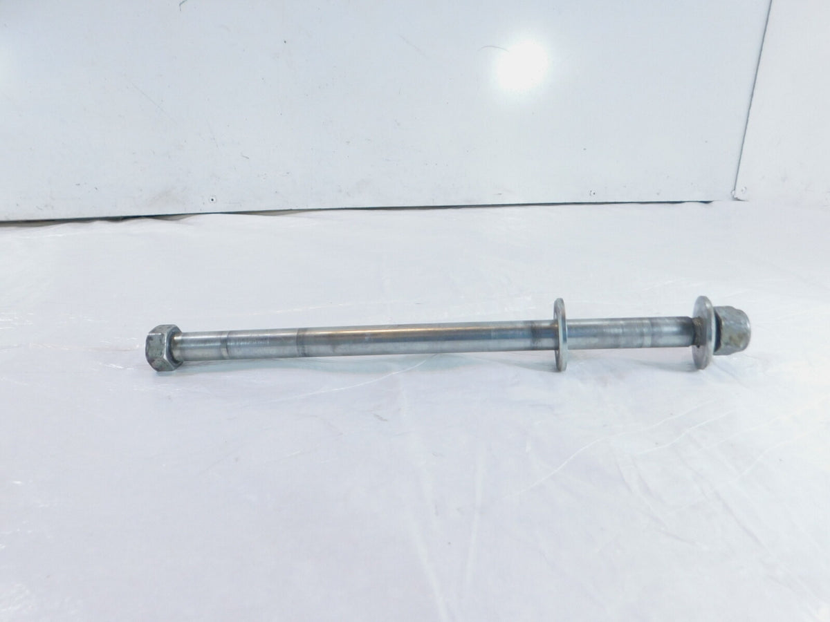 2002 02 MZ Skorpion Tour MZ660 660cc Rear Wheel Axle Bolt Shaft w/ Spacers & Nut - C3 Cycle