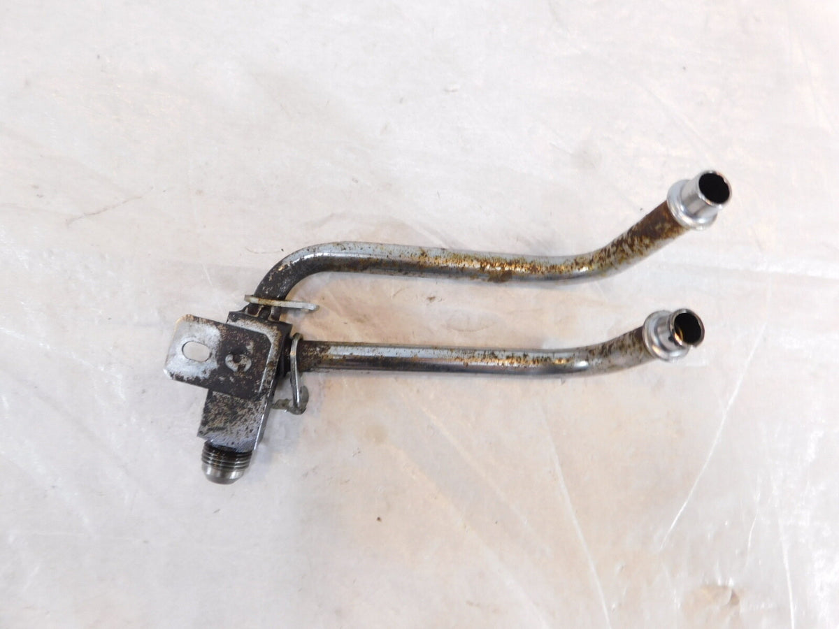 Victory Sport Deluxe & Standard V92 Cruiser Oil Cooler Manifold Pipe Lines