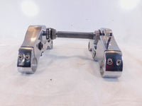 2004-2006 Victory Vegas Chrome Front Fork Triple Tree Brackets w/ Steering Stem - C3 Cycle