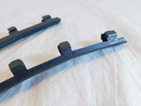 Piaggio Vespa LX LXV S 50 125 150 Rubber Lower Central Foot Mat Strips - C3 Cycle