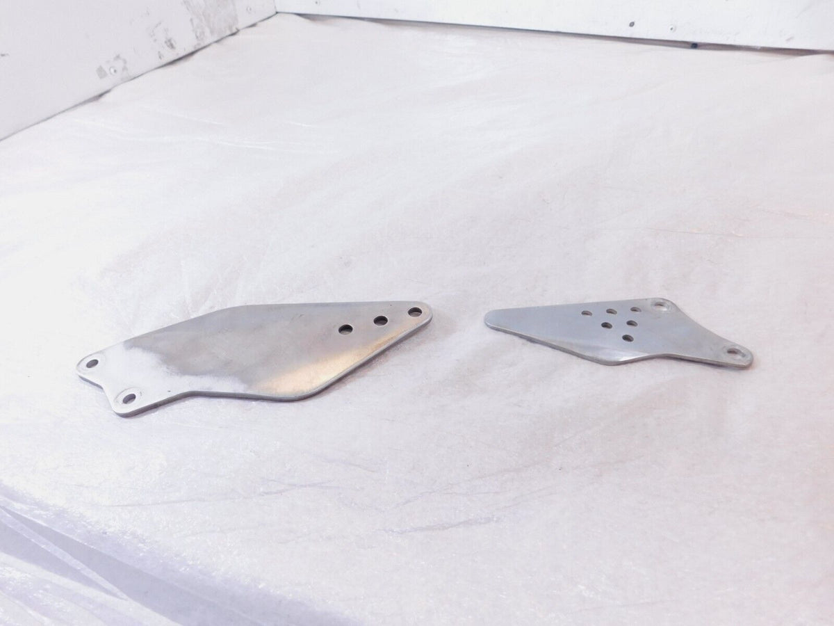 2006-2007 Kawasaki Ninja ZX-10R ZX1000 Left/Right Footrest Foot Peg Heel Guards - C3 Cycle